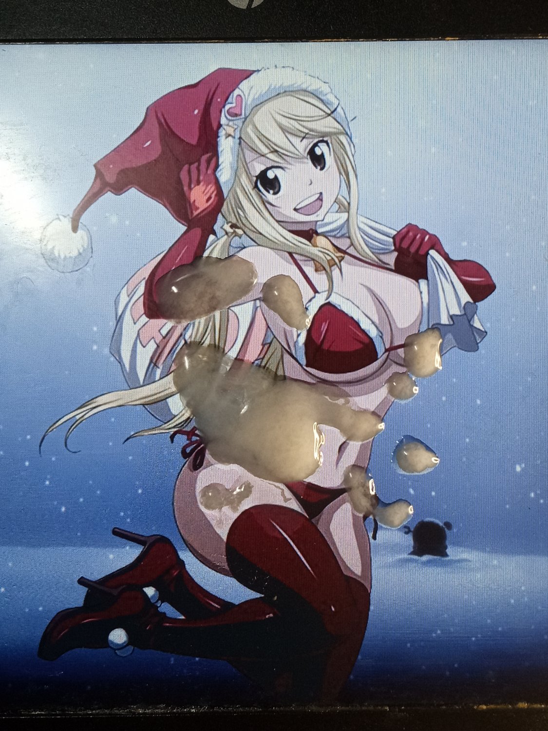 Fairy Tail-Lucy Heartfilia Anime Cum Tribute SOP Xmas [8] #BiqOJ4Xp