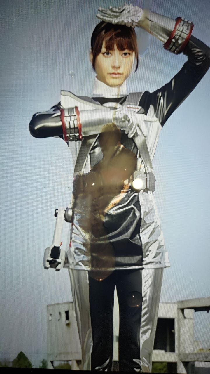 Engine Sentai Go-Onger / Go-On Silver(Sutou Miu) Sugimoto Yumi bukkake #qO6w4Uy1