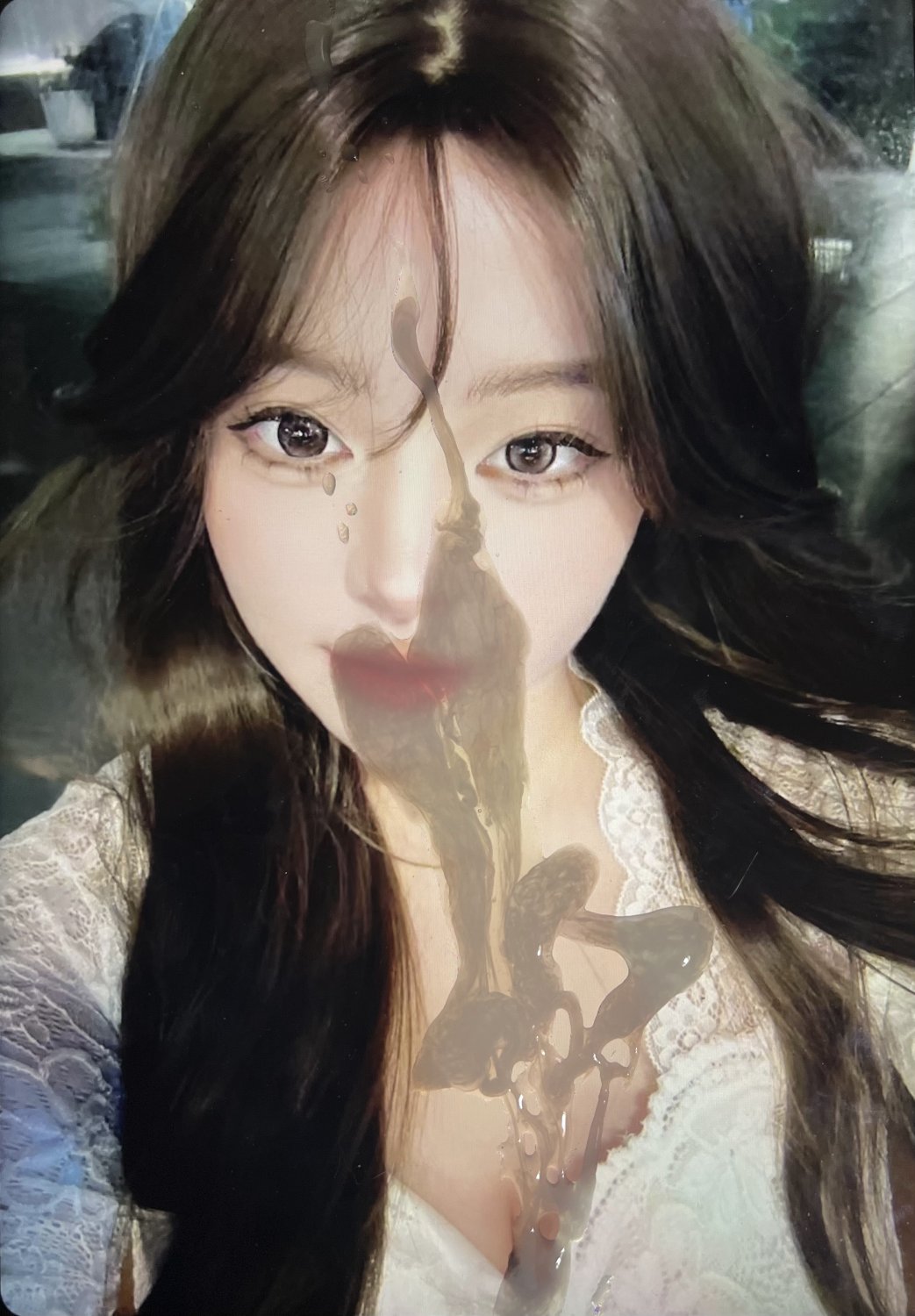 Cumtribute on my asian girl's face #N16RHecY